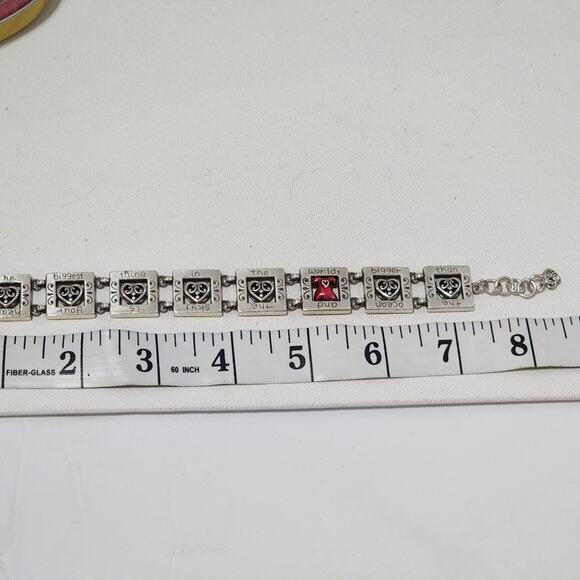 This October, Brighton continues their 23-year fight against  BRIGHTON red dress breast cancer awareness bracelet‎